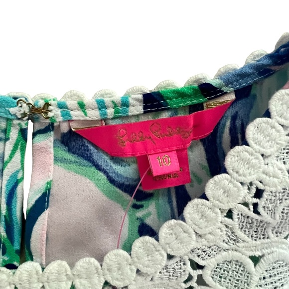 NWT Lilly Pulitzer Nala Soft Shift Dress Size 10 - Picture 9 of 11